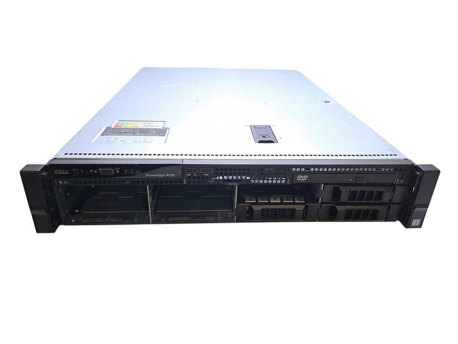 Dell PowerEdge R530 8x 3.5" | 1x Xeon E5-2620 v4 @2.10GHz, 16GB DDR4, H330 Mini