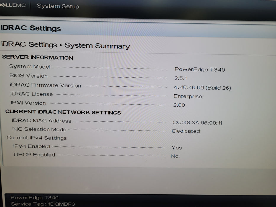 Dell PowerEdge T340 - Xeon E-2234 32GB DDR4 NO HDD PERC H330 350W PSU