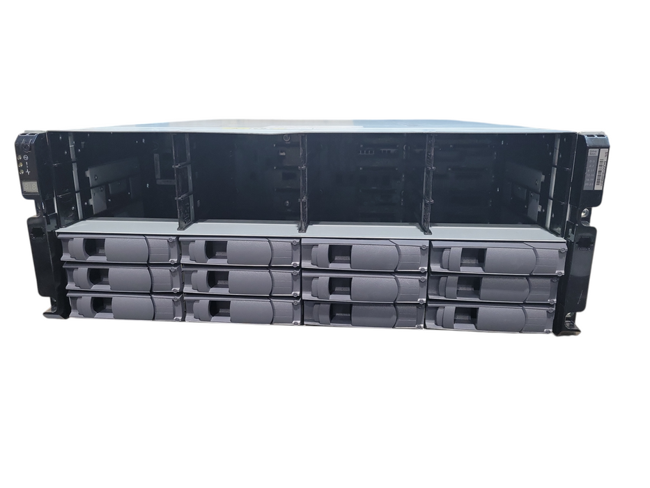 NetApp NAJ-0801 24-Bay 3.5" SAS Disk Shelf w/ Dual IOM6 Controllers | No HDD