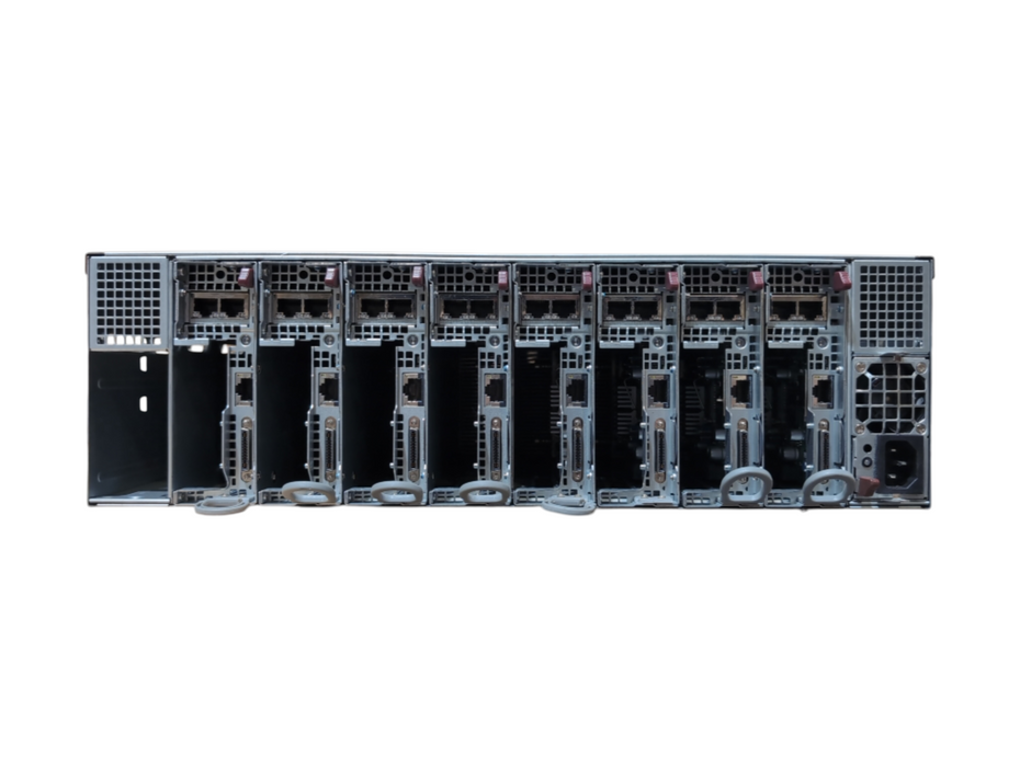 Supermicro CSE-938 16x LFF Server w/ 8x X9SCD-F (Total 192GB RAM) , 1x PSU