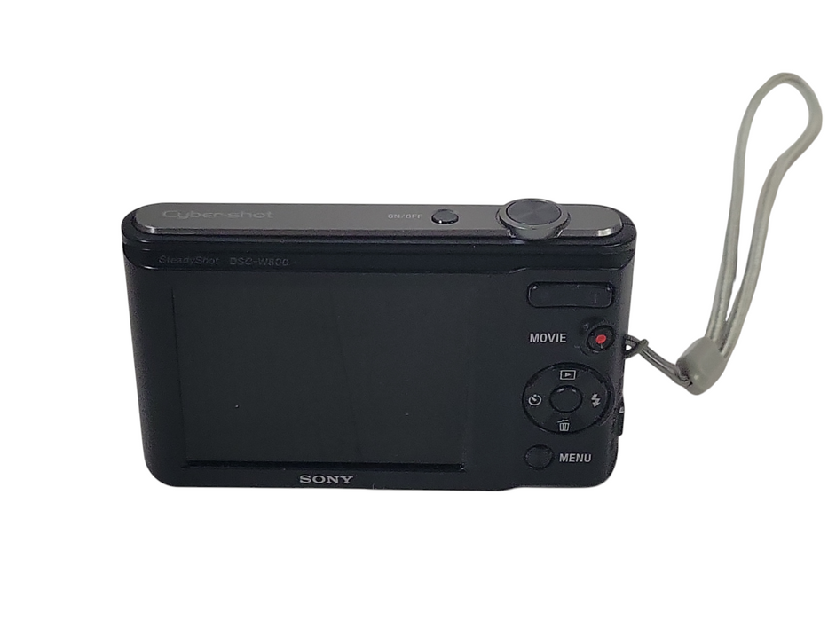 Sony Cybershot DSC-W800 Digital Camera 20.1MP 5x Optical Zoom No Charger/SD Card