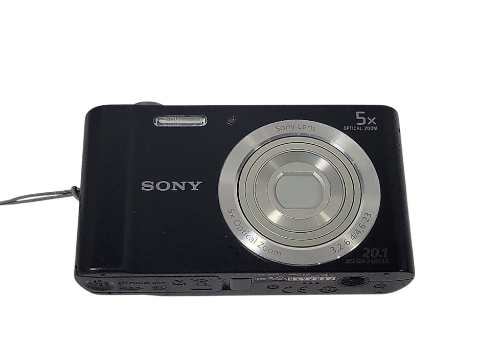 Sony Cybershot DSC-W800 Digital Camera 20.1MP 5x Optical Zoom No Charger/SD Card