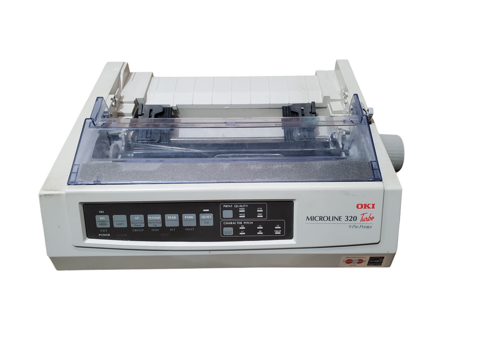OKI Microline 320 Turbo 9 Pin DOT Matrix Printer - D22800A *READ*