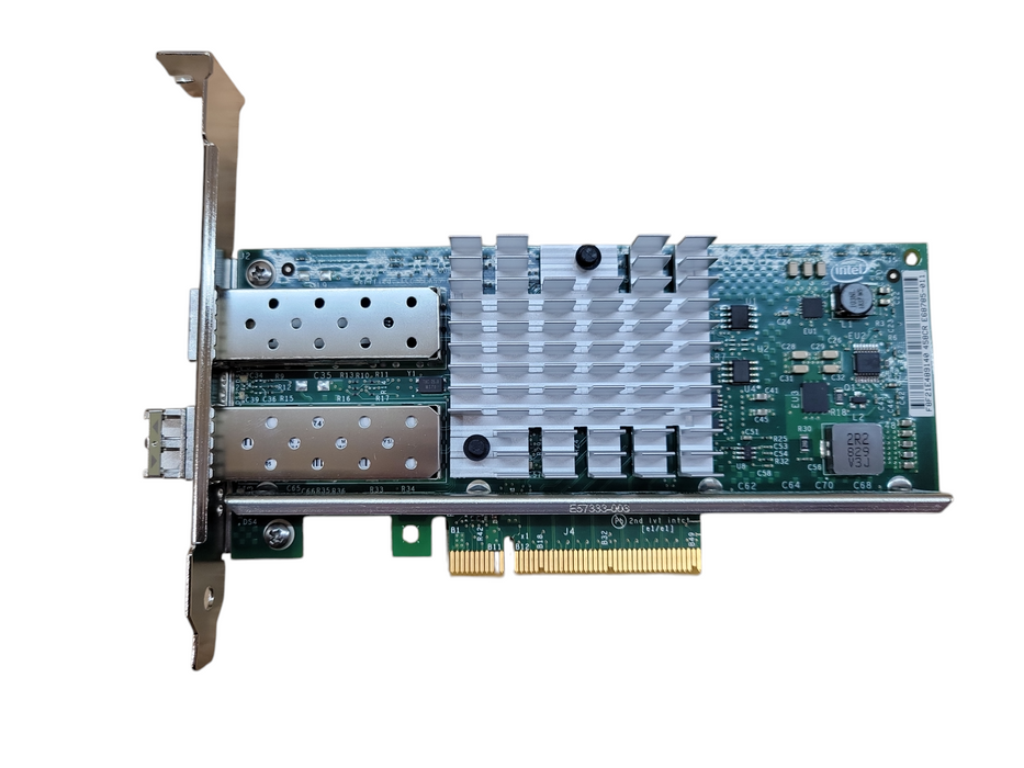 DELL Intel X520-DA2 10Gb SFP+ Dual Port PCI-e Network Adapter Card Dell 0XYT17