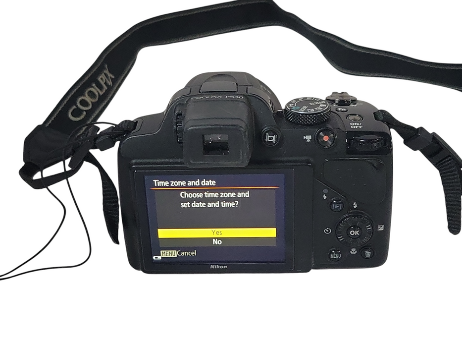 Nikon Coolpix P530 Black Digital Camera 42x Zoom 16.1 MP, No SD card