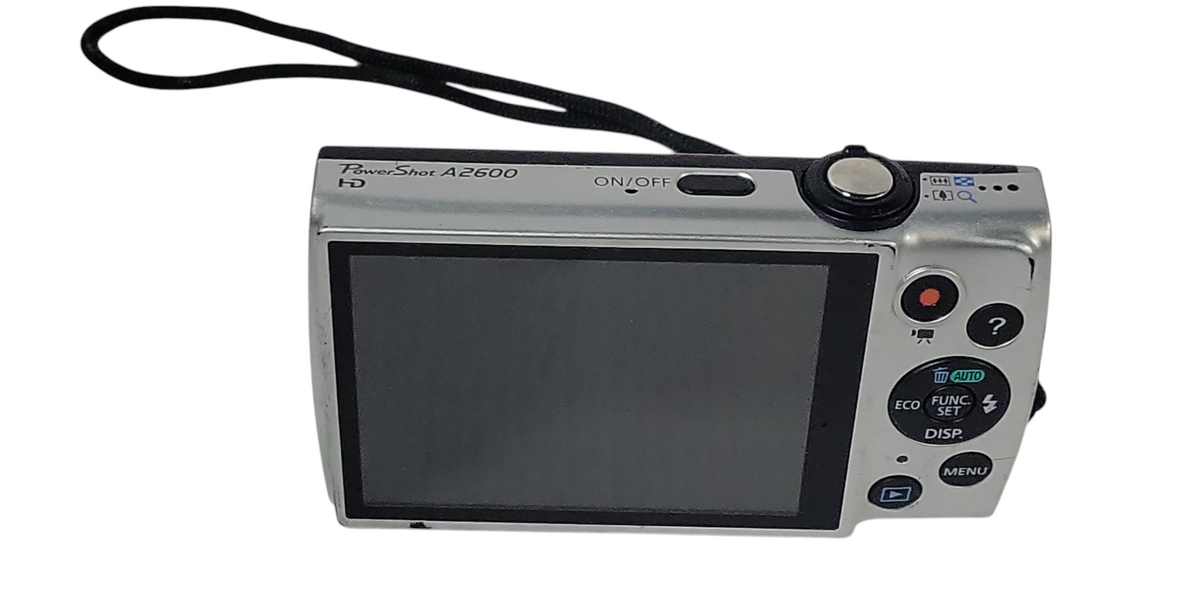 Canon PowerShot A2600 Digital Camera 16.0 MP 5x Optical Zoom, READ