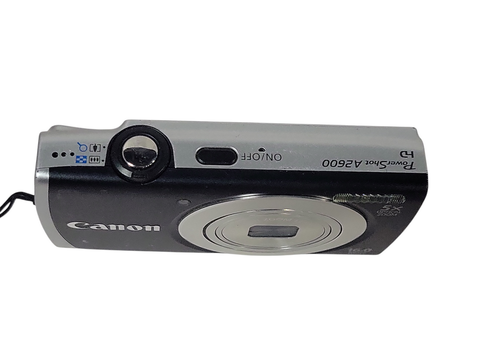 Canon PowerShot A2600 Digital Camera 16.0 MP 5x Optical Zoom, READ