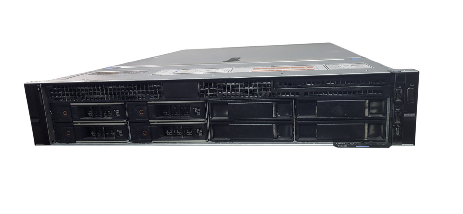 Dell PowerEdge R540 2x Xeon Bronze 3104 CPU |32GB DDR4| No HDD|H740P|2x495W
