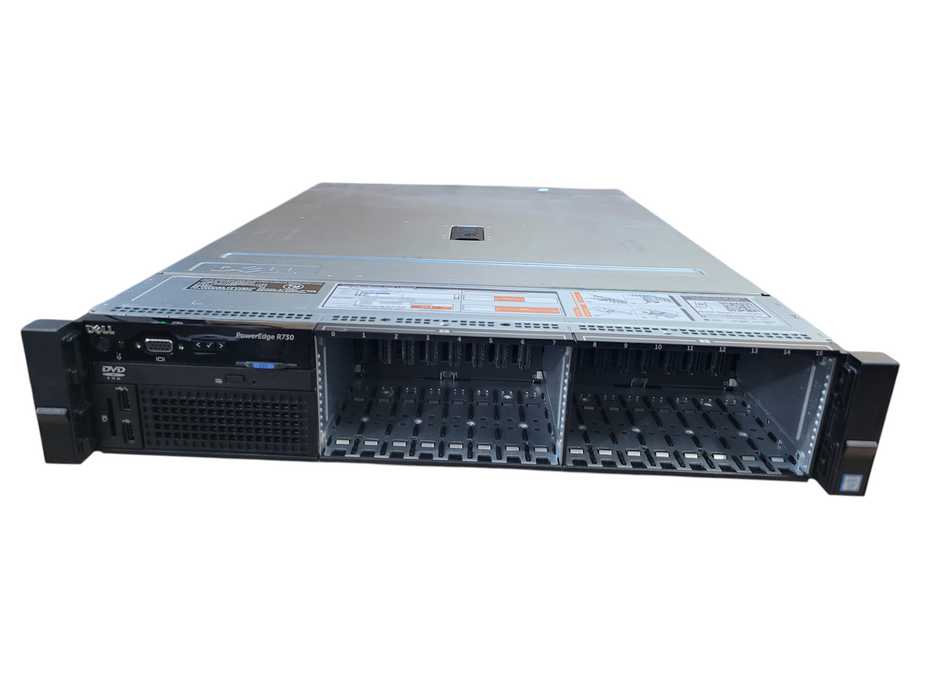 Dell PowerEdge R730 - Xeon E5-2643 v3 32GB DDR4 H730 Mini 2x495W PSU
