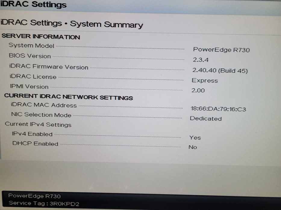 Dell PowerEdge R730 - Xeon E5-2643 v3 32GB DDR4 H730 Mini 2x495W PSU