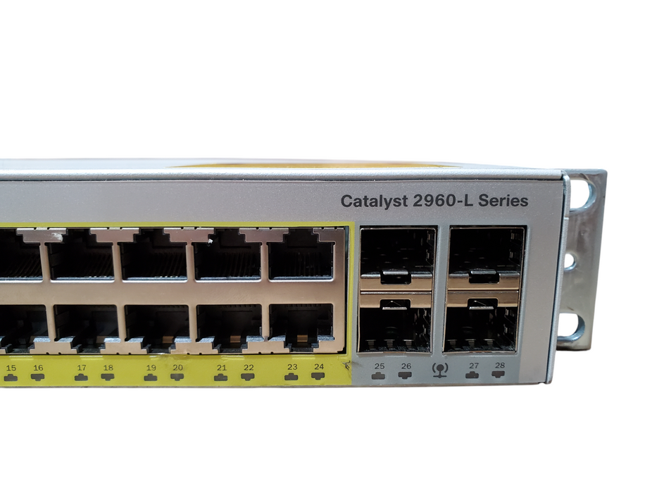 Cisco WS-C2960L-24PS-LL-V01 24-Port Gigabit PoE+ Silent Managed Switch