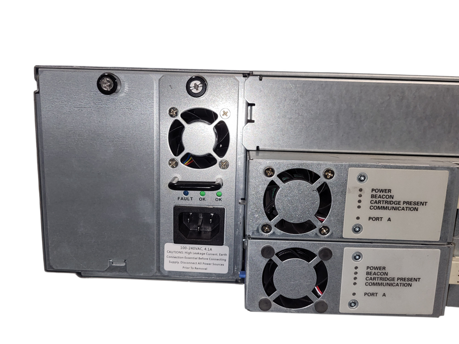 Quantum Scalar i3 Tape Library w/ 2x IBM LTO-7 HH Tape Drive 38L7175