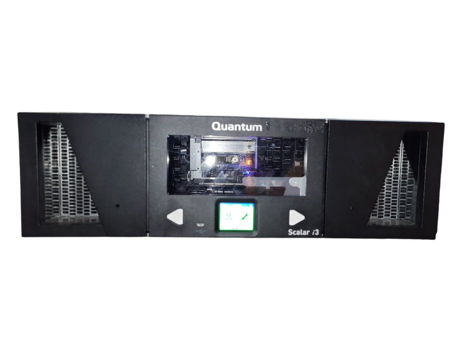 Quantum Scalar i3 Tape Library w/ 2x IBM LTO-7 HH Tape Drive 38L7175