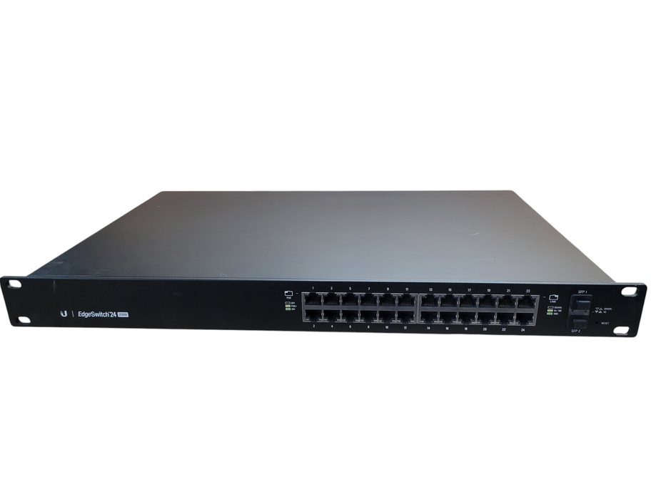 Ubiquiti Networks EdgeSwitch 24 250W Rack Mount Gigabit Managed Switch (READ)
