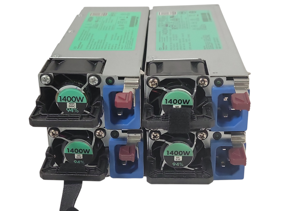 Lot of 4x HP 1400W 80 Plus Platinum Power Supply GPN:733427-001