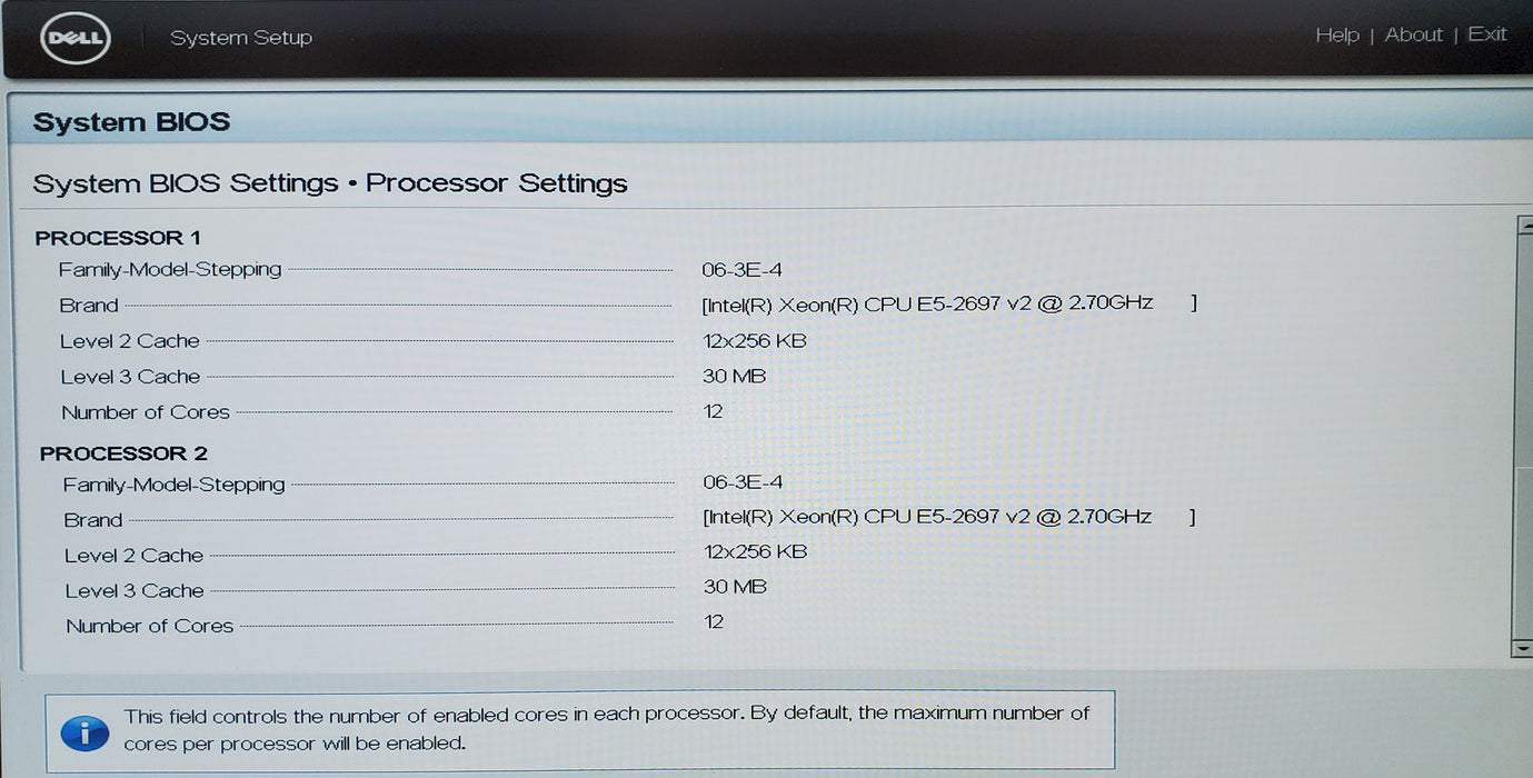 Dell PowerEdge R720 - 2x Xeon E5-2697 v2, 32GB DDR3, H710 Mini - No HDD