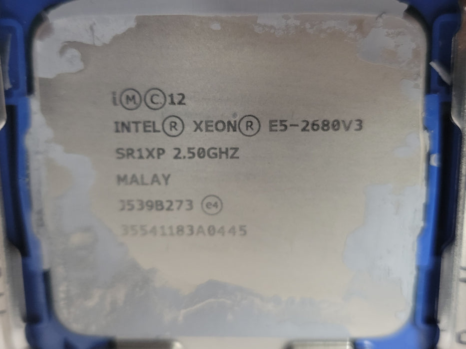 HP ProLiant XL170r Gen9 Blade Server with 2x Xeon E5-2680v3 CPUS, No RAM/HDD