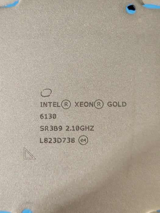 Lenovo ThinkSystem SN550 Blade with 2x Xeon Gold 6130, No RAM, No HDD