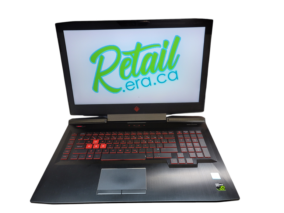 HP Omen 17" i7-7700HQ 16GB DDR4 GTX 1050 256GB M.2 SSD READ