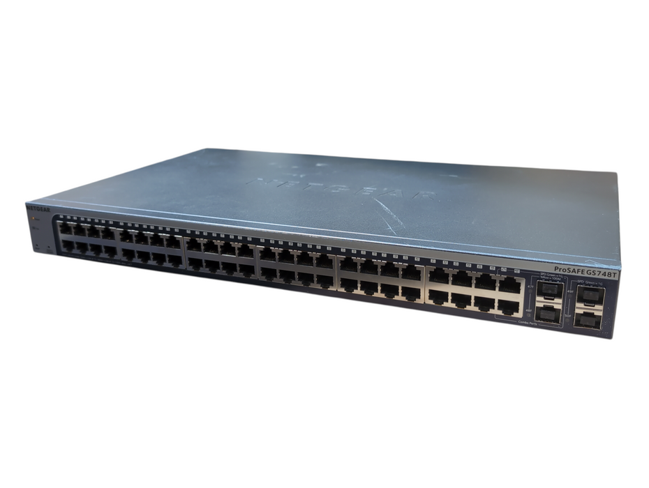 NetGear ProSafe GS748T v5  48x 10/100/1000 4x SFP Ethernet Switch