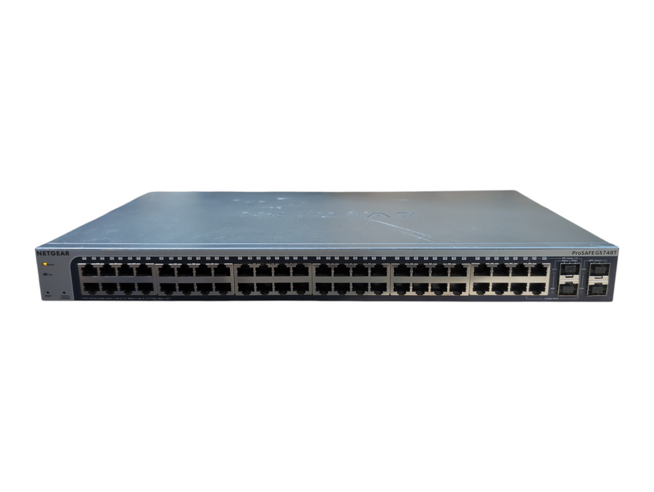 NetGear ProSafe GS748T v5  48x 10/100/1000 4x SFP Ethernet Switch