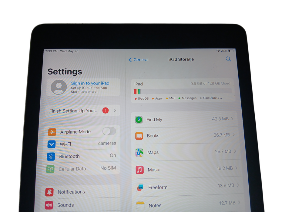 Apple iPad Pro 9.7" - 128GB - Space Gray [A1674 | B]