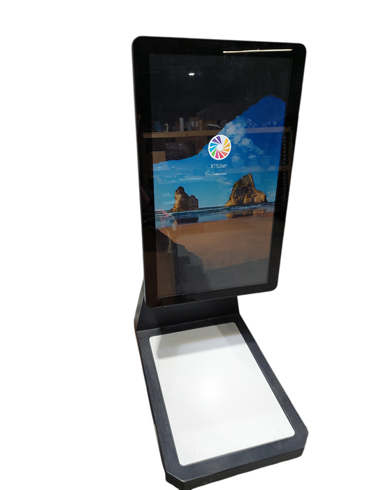 Envisionware Barcode Scanning Terminal Countertop Self Check X11-CP-BK-WH