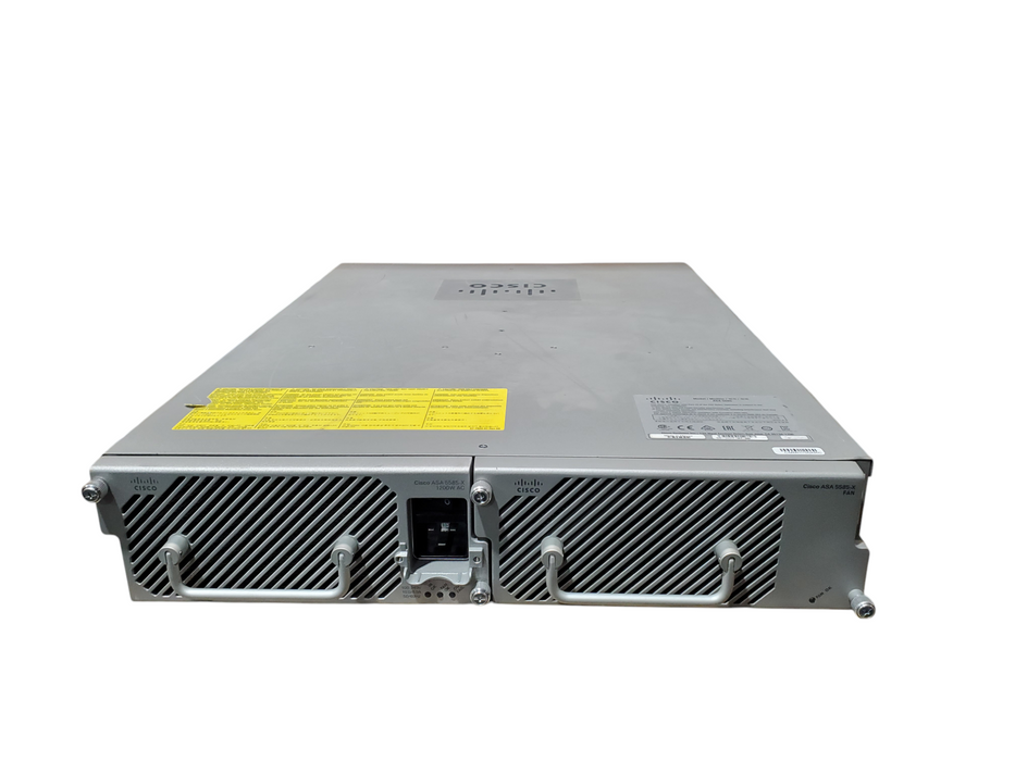 Cisco ASA5585-X 8-Port GbE Firewall w/ 2x ASA5585-X SFR SSFP-20