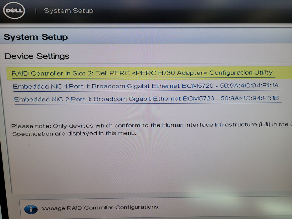 Dell PowerEdge R230- Xeon E31240 v6 16GB DDR4 NO HDD PERC H730 250W PSU