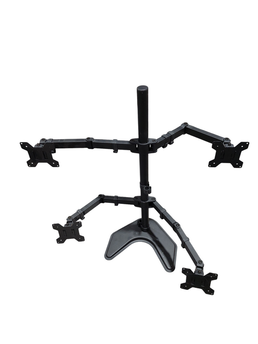4 Monitor Mount Bracket Stand Black No Name