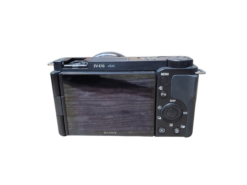 Sony ZV-E10 24.2MP Mirrorless Camera w/ 16-50mm Lens - No Battery *READ*