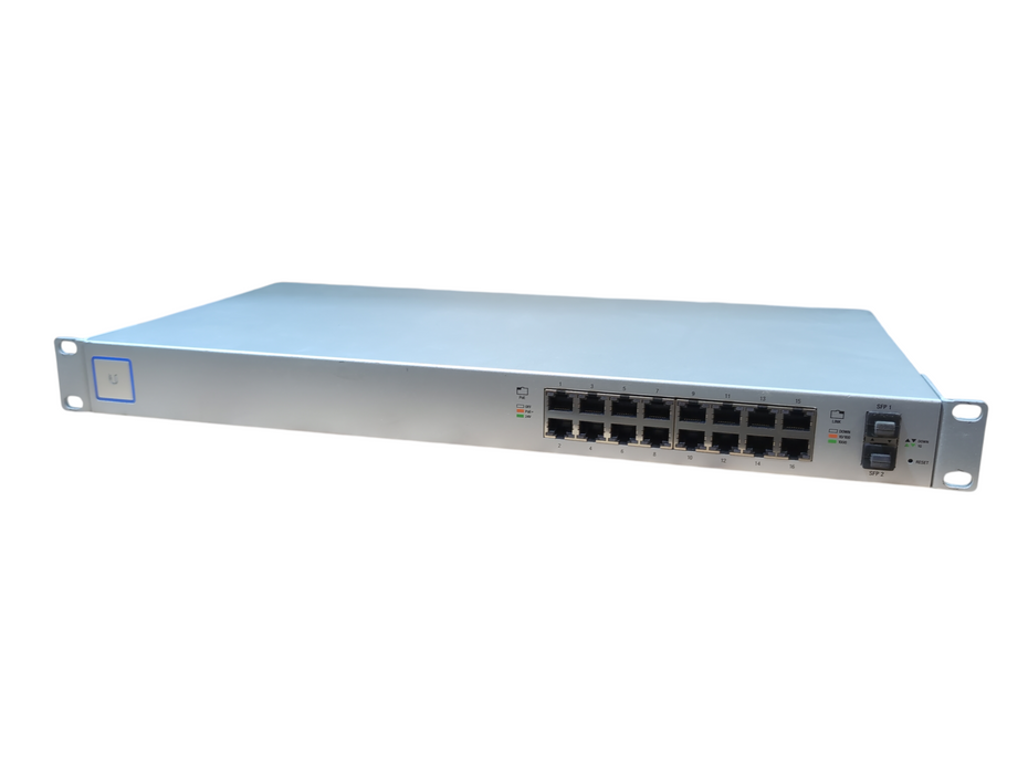 Ubiquiti UniFi US-16-150W 16-Port PoE+ Gigabit Managed Network Switch