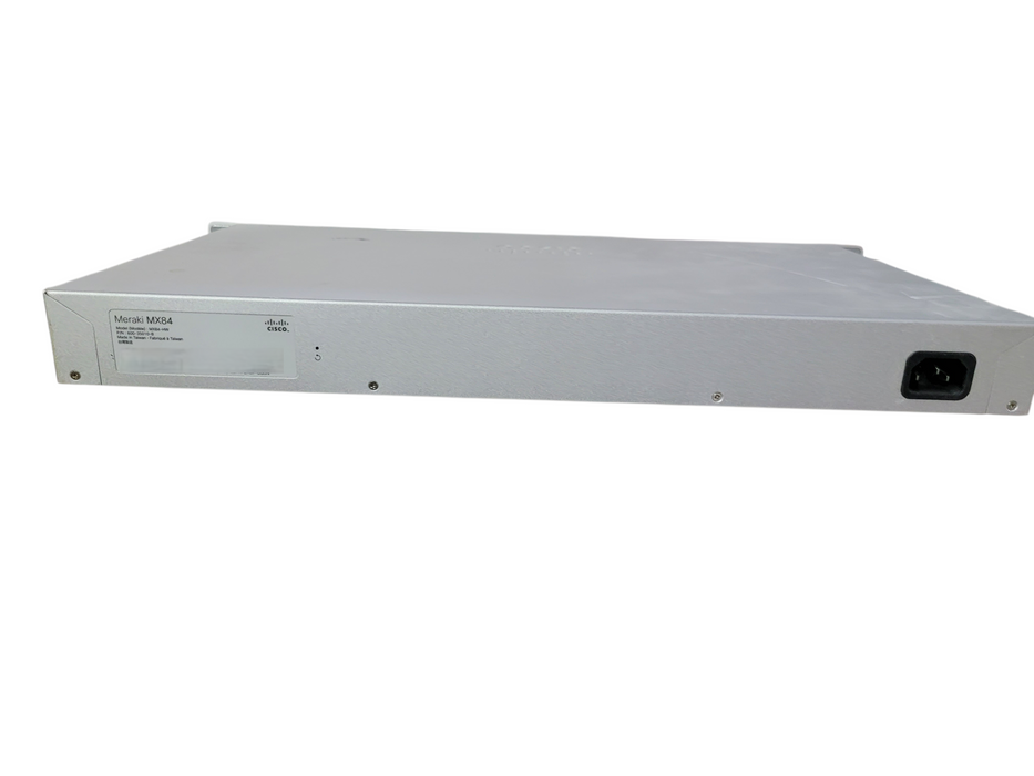 Cisco Meraki MX84-HW  Security Appliance Firewall, UNCLAIMED