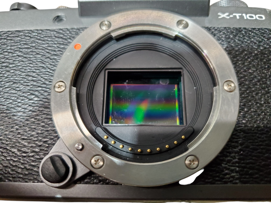 Fujifilm X-T100 24.2MP Mirrorless Camera - Body Only - No Lens/Battery *READ*