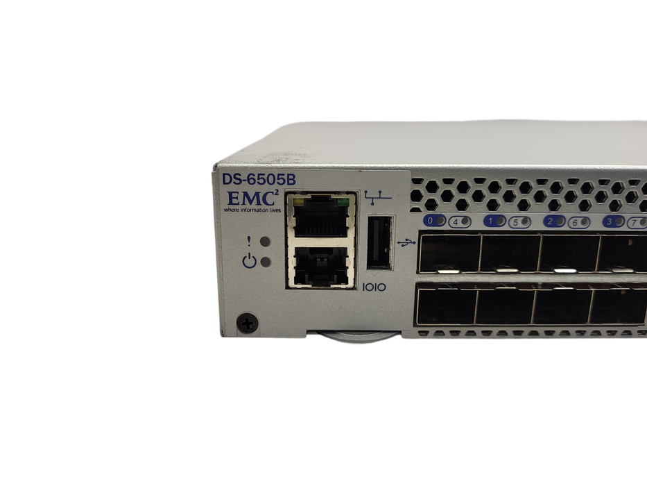 Brocade EMC DS-6505B 24-Port 16Gb FC SAN Switch EM-6505-12-16G-0R 12-Port Active
