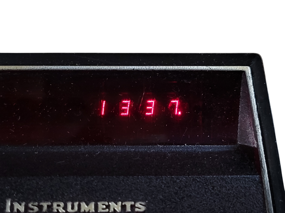 Vintage Texas Instruments TI-30 1976 Calculator + Case/Manual Made in USA