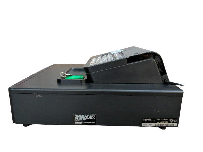 Casio Electronic Cash Register PCR-T290 - PCR-T290L, Comes with keys Q