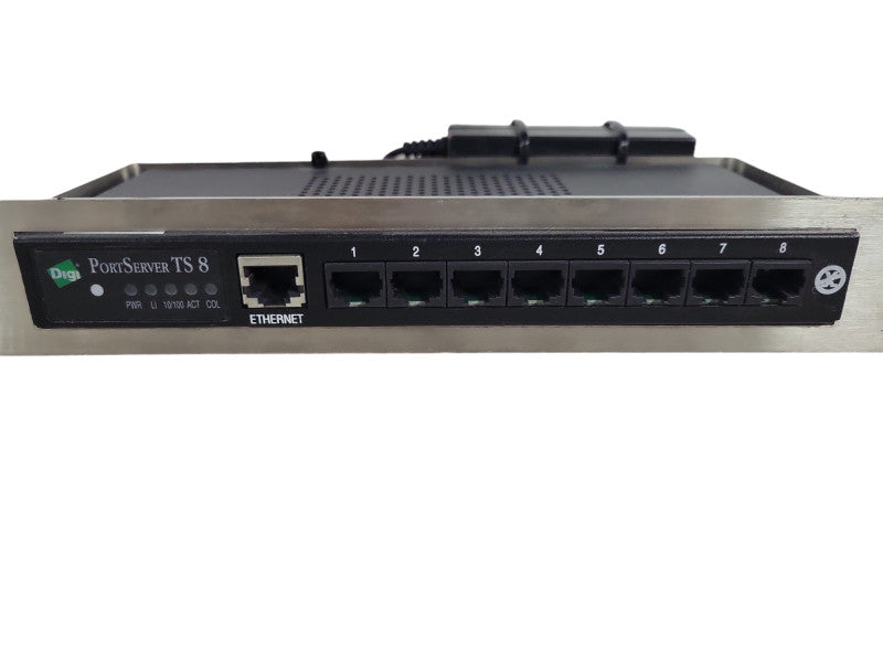 Digi PortServer TS 8 500001208-01 + PWR Adapter !