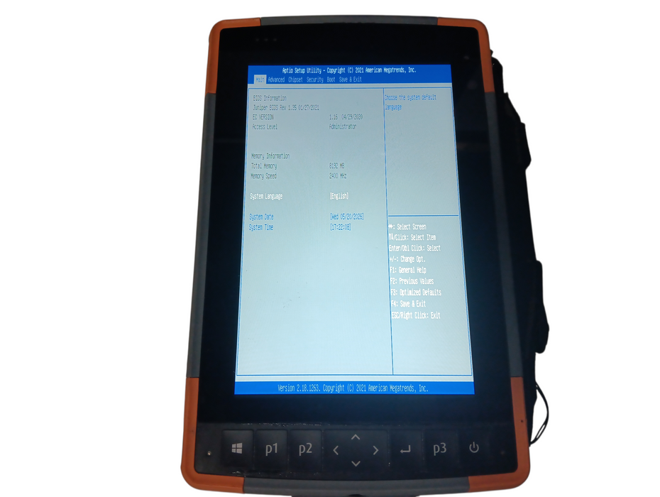 Juniper Systems Mesa 3 Rugged Tablet 128GB SSD
