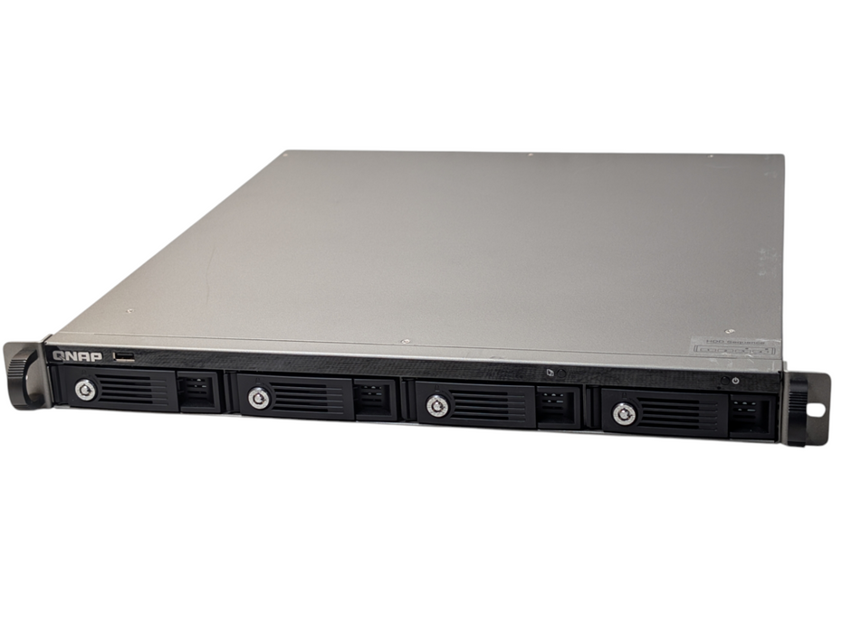 QNAP TS-419U II 4 Bay NAS 2x 2TB HDDs