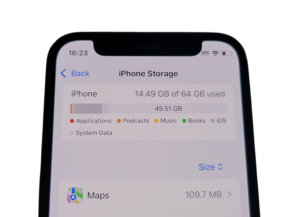 Apple iPhone 12 Mini - 64GB - Midnight [A2398]