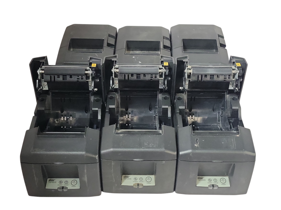 Lot of 6x Star TSP650II Direct Thermal POS Receipt Printer RJ-45 654II, READ