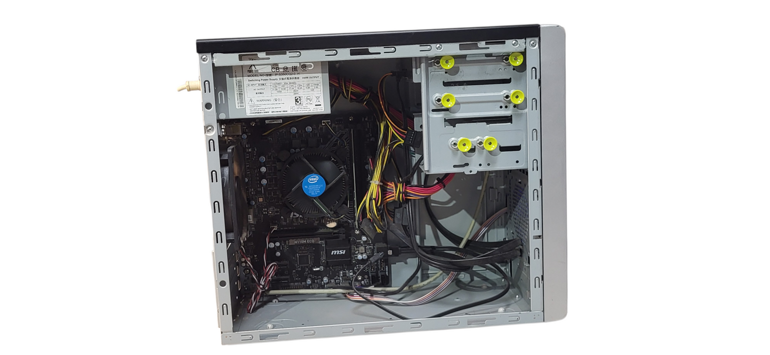Custom PC MSI H110M ECO Pentium G4400 @3.3GHz CPU | 8GB DDR4 | No HDD