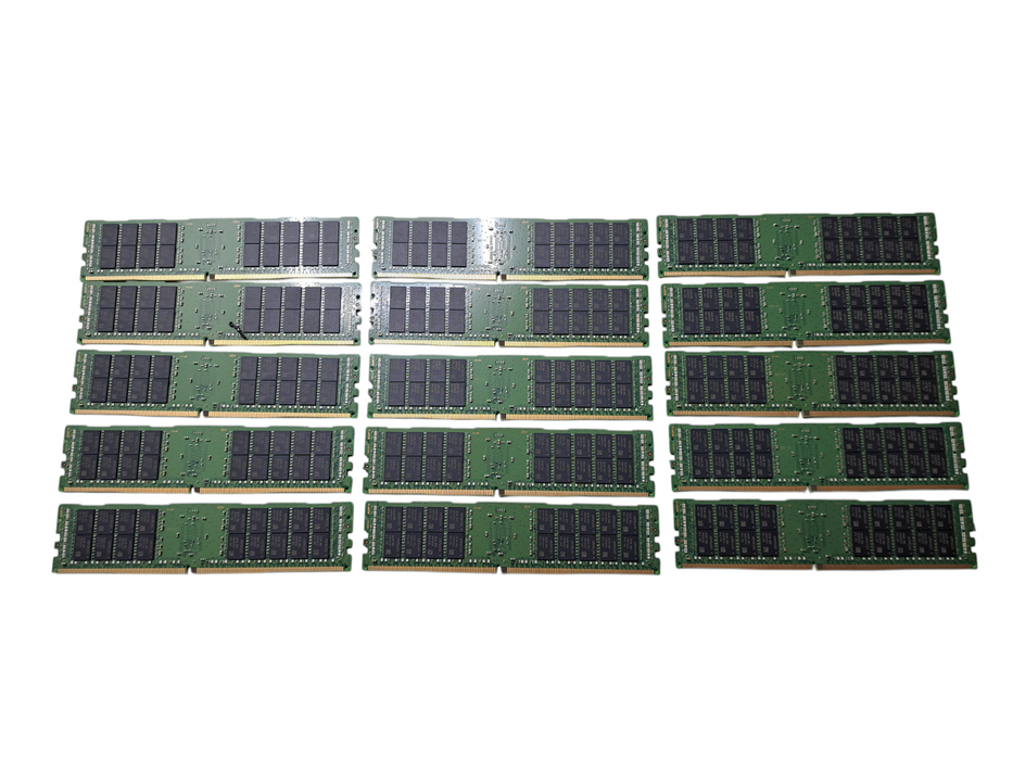 Lot of 15x Samsung 16GB 2Rx4 PC4-2400T-RA1 DDR4 Server Memory M393A2G40EB1-CRC0Q