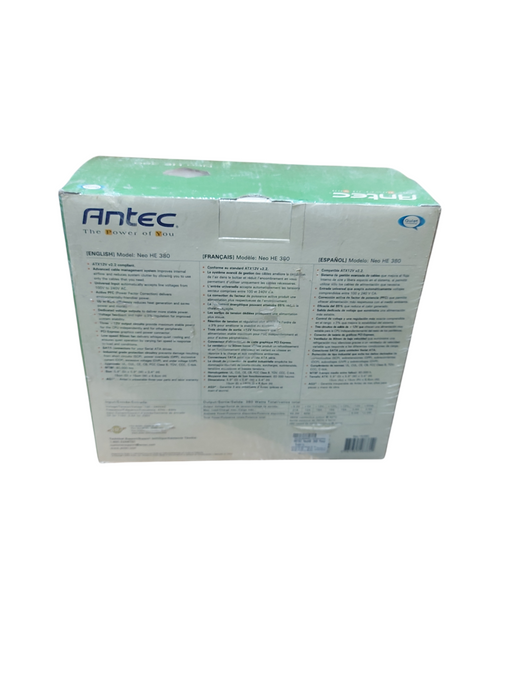 Antec Neo HE 380 Power Supply ATX 12V v2.2