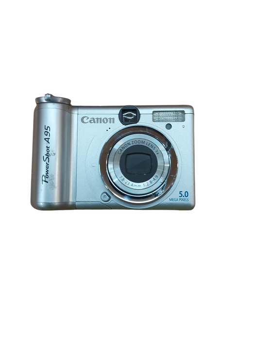 Canon PowerShot A95 PC1099 Digital Camera 12x Zoom Silver