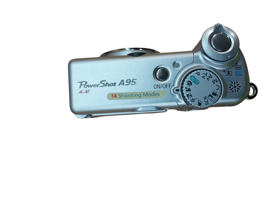 Canon PowerShot A95 PC1099 Digital Camera 12x Zoom Silver