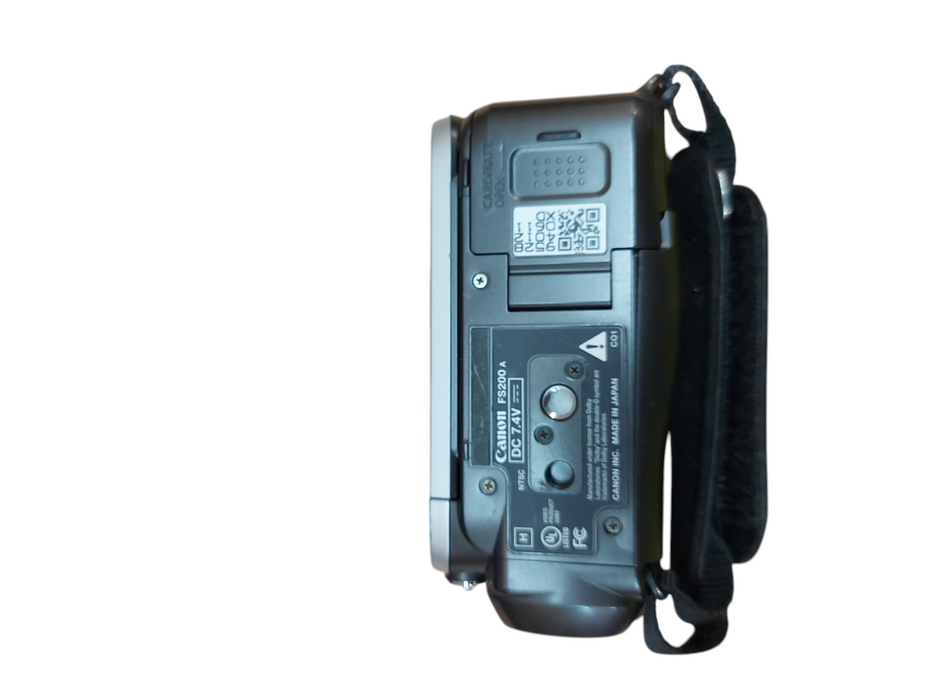 Canon FS200 Digital Video Camcorder 41x Advanced Zoom with battery