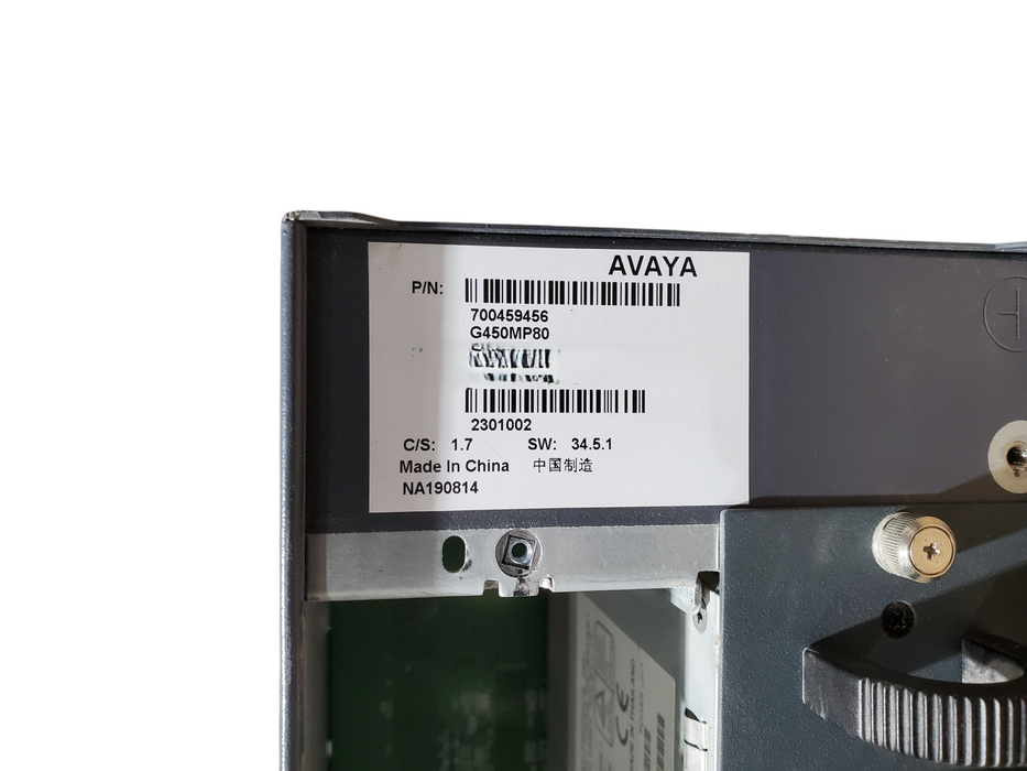 Avaya G450 Media Gateway with MB450 Module *READ*