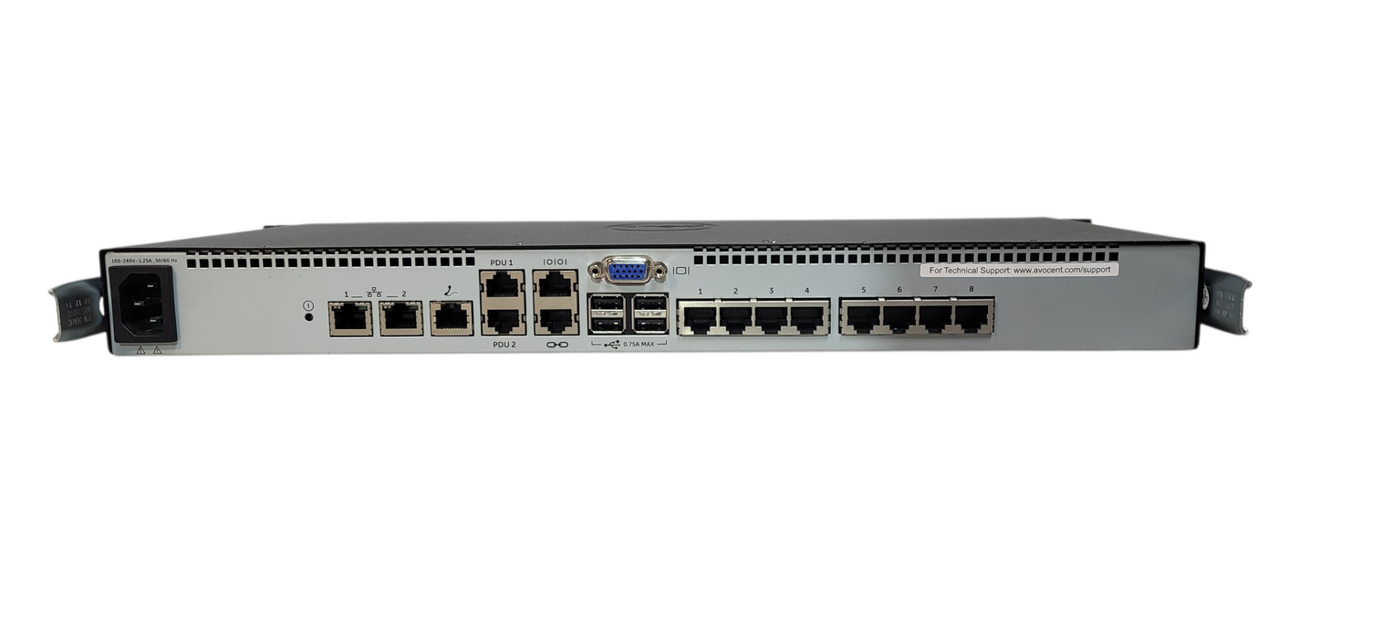 DELL Avocent DMPU108E MPU108E 8 Port KVM Switch |READ